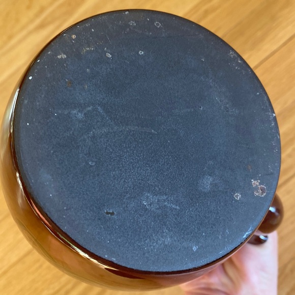 Vtg mid century modern Arabia enamel teapot from Finland - Picture 10 of 16